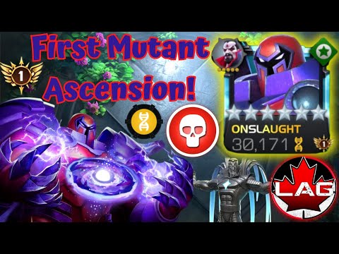 My First Mutant Ascension Onslaught!! Strongest Mutant In The Game? Rank Up & Gameplay! Necro! MCOC