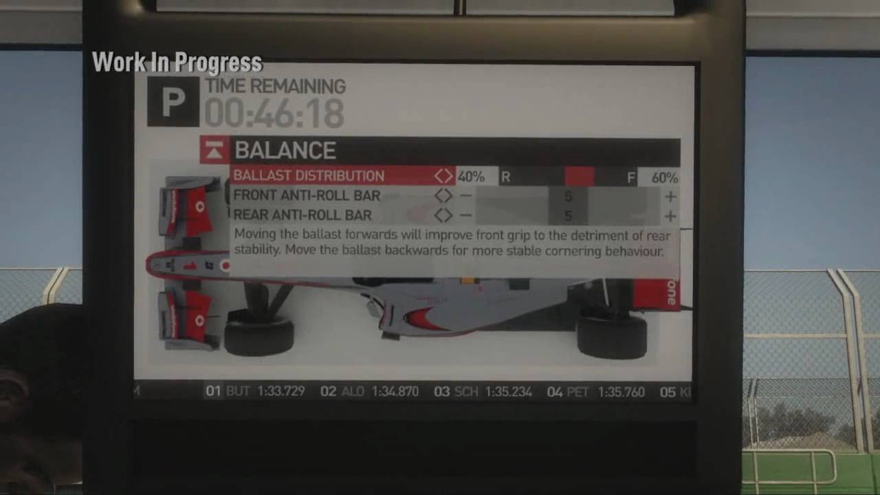 F1 2010 Final Developer Diary