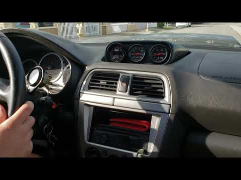 Ej20 with screamer pipe hitting rev limiter