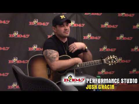Josh Gracin In The B104 7 Performance Studio!