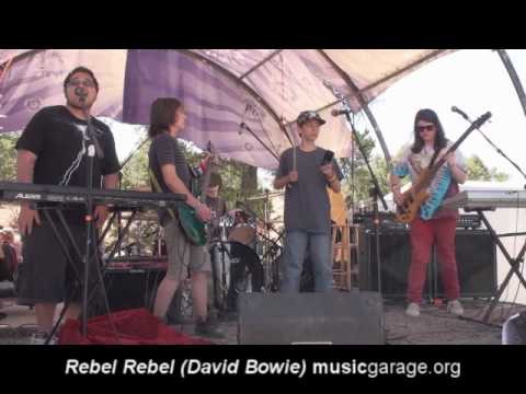 REBEL REBEL (David Bowie) played MusicGarage at Desert Rocks Music Festival