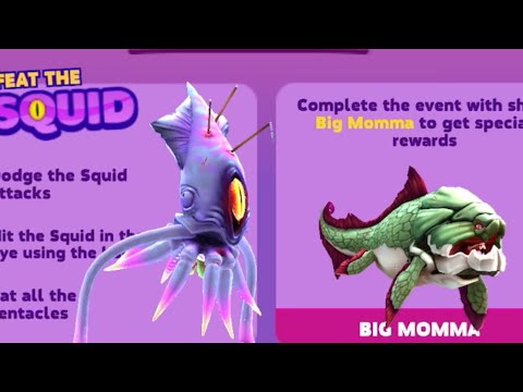 Big Momma Live Contest vs Colossal Squid !!! - Hungry Shark World