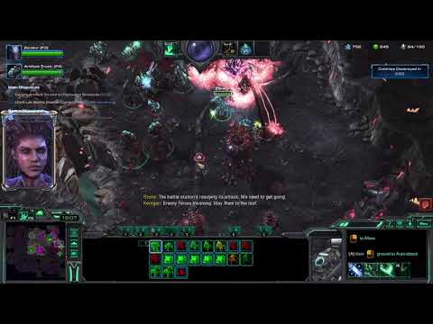 StarCraft II CO-OP : Zeratul Gameplay Part 1 (No Commentary)