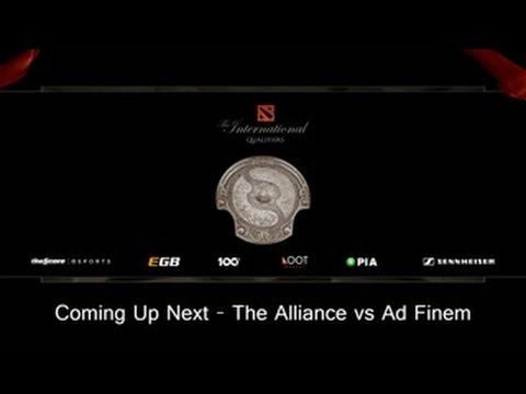 Alliance vs Ad Finem game 2/2 (28/06/2016) || TI6 Qualifier Dota 2