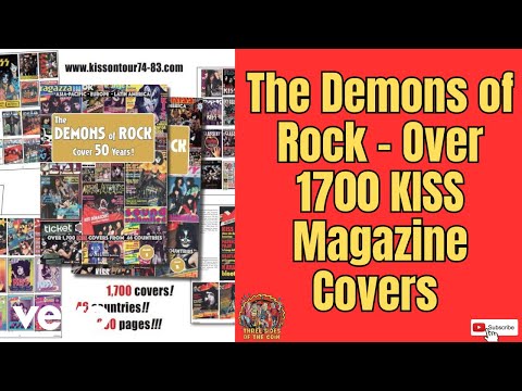 The Demons of Rock - Over 1700 KISS Magazine Covers #kiss #magazinecovers