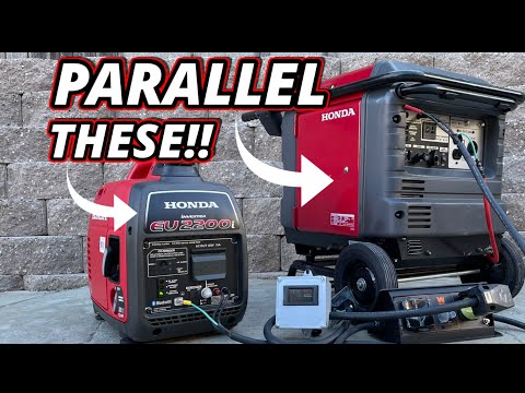 Parallelschaltung zweier verschiedener Generatoren: Honda EU3000is und Honda EU2200i