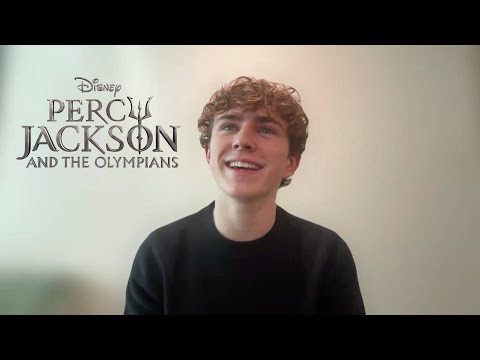 Walker Scobell Talks Percy Jackson Finale Fight, THAT Annabeth Scene & Percy Jackson S3 | Disney