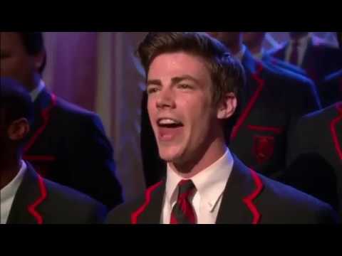 Grant Gustin singing