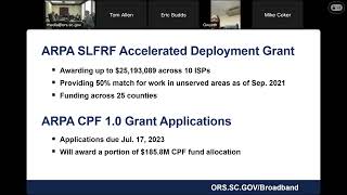 SC Broadband Advisory Council - Quarterly Meeting 20231011