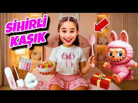 ELİF SİNEM ODASINDA SİHİRLİ KAŞIK VAR ‼️ OADAMDA NELER VAR ?! 