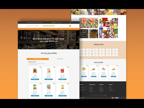MẪU WEBSITE SHOP CỬA HÀNG LƯƠNG THỰC THỰC PHẨM W23 ĐA NĂNG CỰC ĐẸP GIÁ RẺ TẠI QUẢNG NGÃI - WEBST