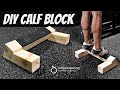 How I Built This Beefy DIY Calf Raise Block for My Home Gym