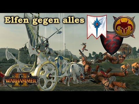Hochelfen gegen alles - Eierdiebturnier - Total War: Warhammer 2 deutsch