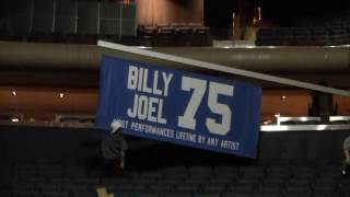 Billy Joel MSG 75 Banner Raising (May 27, 2016)