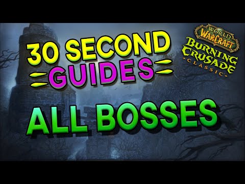 Karazhan All Bosses - 30 Second Guides!