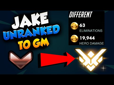 63 ELIMS - JAKE MCCREE! UNRANKED TO GM! [ OVERWATCH SEASON 25 TOP 500 ]