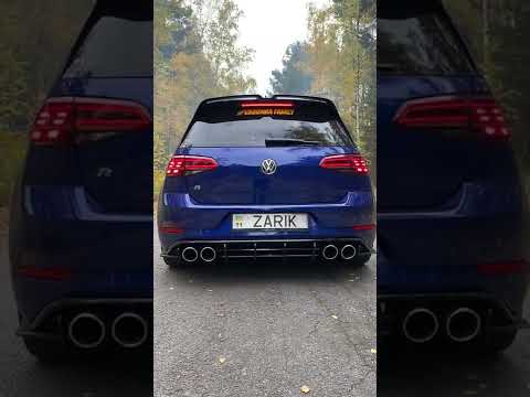 Vw golf 7 r mk7,5 exhaust remus