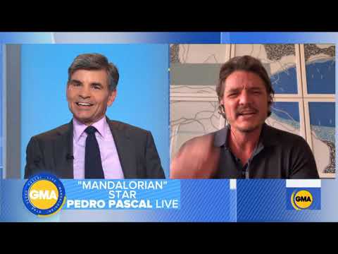 Pedro Pascal on GMA 10/27/2020