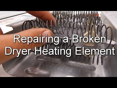 How to Repair a Broken Dryer Heating Element