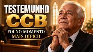 Testemunho CCB - Deus apareceu no momento CERTO #ccb #testemunho