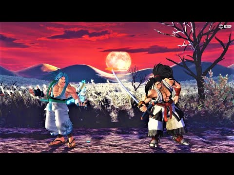 LEVEL 5 Sogetsu Kazama VS Haohmaru SAMURAI SHODOWN BATTLE MATCH