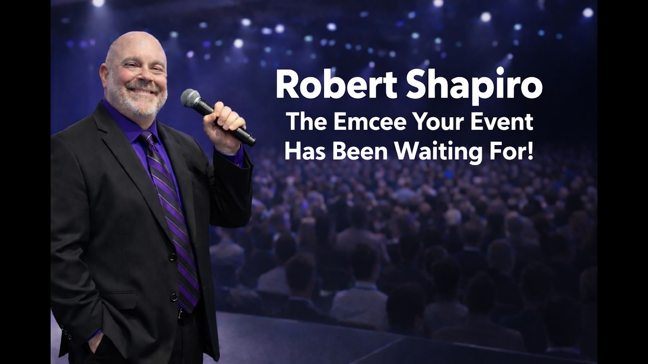 Promotional video thumbnail 1 for Robert Shapiro-Your Next Emcee
