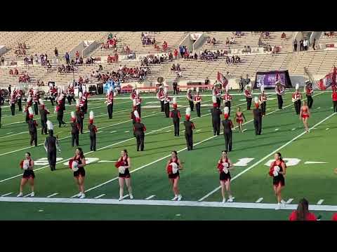 Lamar University Band pre game performance 2024