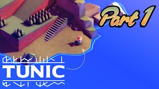 TUNIC Gameplay Part 1 - How to Ring the East Bell? : Zelda meets Dark Souls [ TUNIC ]