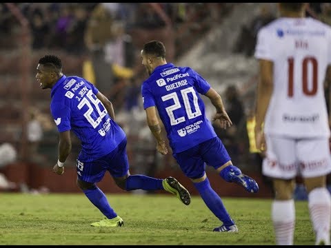 Emelec ganó 2-1 y eliminó a Huracán