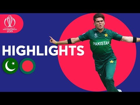 Shaheen Gets CWC Record Figures! | Pakistan vs Bangladesh - Highlights | ICC Cricket World Cup 2019