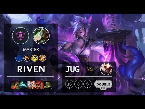Riven Jungle vs Lee Sin - EUW Master Patch 10.21