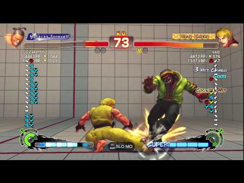 SSF4 AE Ver. 2012: GOZaket66 [Dee Jay] vs. saip [Ken] - PSN Ranked Match