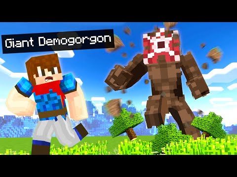 Checkpoint - GIANT DEMOGORGON Invaded My Minecraft World ... (Scary!)