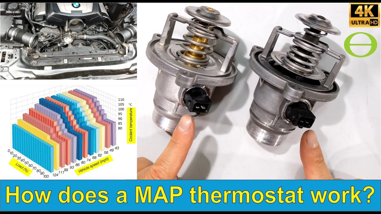 How does an electronically controlled MAP thermostat work in your vehicle- explained and tested