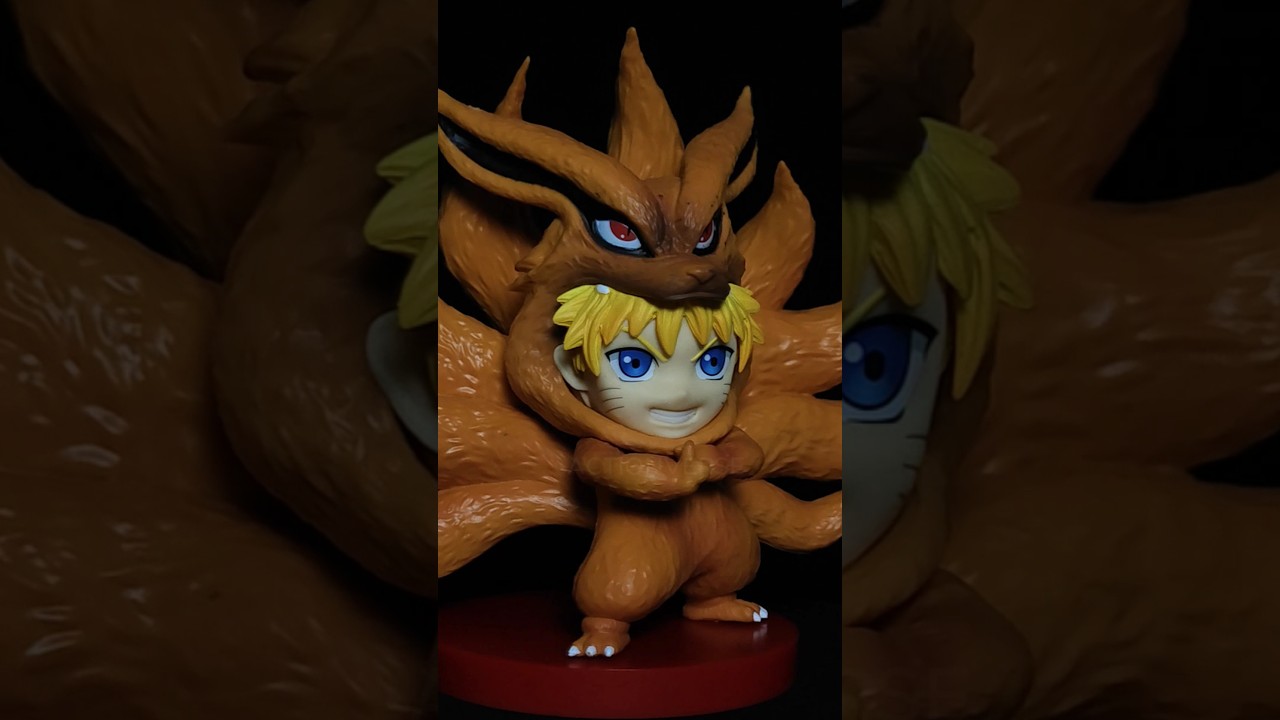 Cute Kurama & Shukaku #actionfigures #animefigures #india #naruto