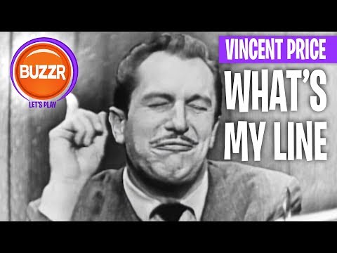 A SPOOKY SURPRISE from VINCENT PRICE! - What's My Line?| BUZZR