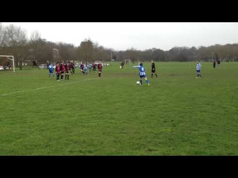 Ashridge Park U15 2013 02 09 IMG 0737 Warfield Free Kick