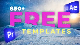 850+ FREE Video Templates for Premiere Pro and After Effects