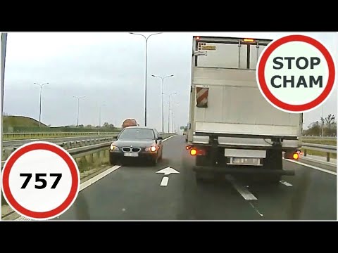Stop Cham #757 - Niebezpieczne i chamskie sytuacje na drogach