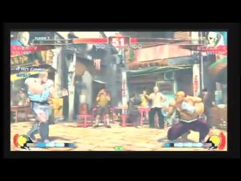 Street Fighter 4 - Ojisan Boy (SA) vs Chama Boy (AB)