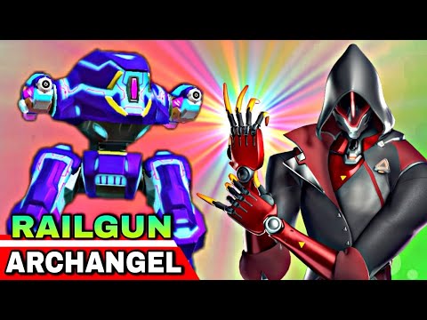 Archangel Maxed- Railgun 💥 || Legendary Sniper Pilot 🏆