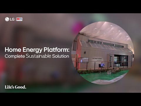 LG at IFA 2023 : Home Energy Platform - Complete Sustainable Solution I LG