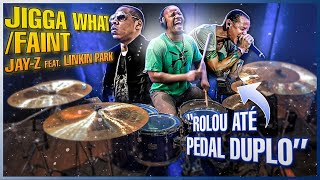 MINHA VERSÃO NA MUSICA: JIGGA WHAT/FAINT | LINKIN PARK / JAY-Z