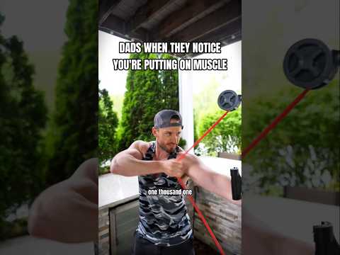 When Dads Notice You Putting on Muscle