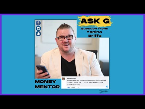 Would you buy a block of units?