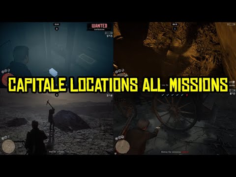 Red Dead Online Capitale Locations All Missions And Contracts