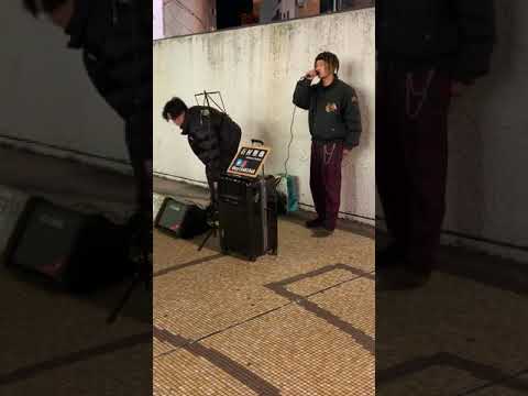 GoldenSmile 『愛の言葉 / MIHIRO〜マイロ〜』@横浜駅路上ライブ のサムネイル