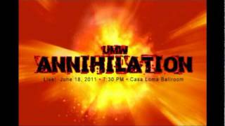 preview picture of video 'UMW Annihilation - Uncensored Massacre Wrestling Debut Commercial'