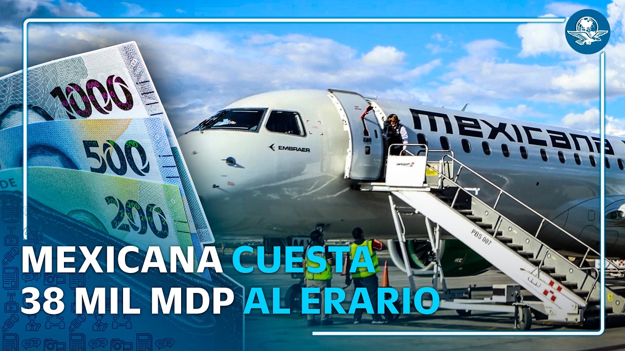 Pierde Mexicana de Aviación 2.5 millones de pesos diarios #EnPortada