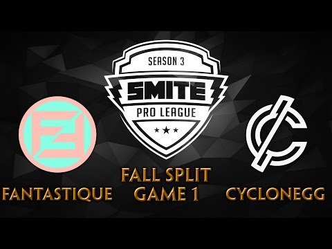 SPL Fall Split Week 1 - Fantastique vs. CycloneGG (Game 1)